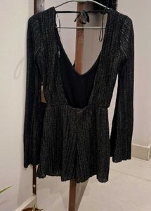 Shimmery Backless Party short dress✨