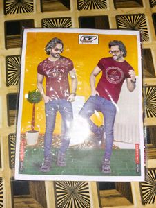 Men's Regular T-shirt (Size - L)