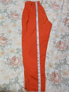 Orange Palazzo Pants