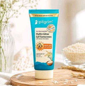 Pilgrim Hydra Glow Gel Sunscreen SPF 50+