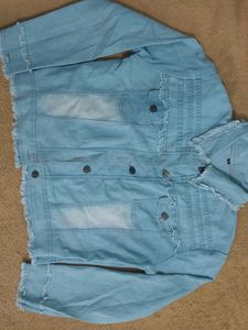 Denim Jeasn Jacket. L size