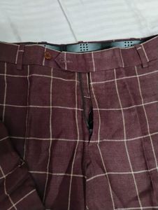 Men's Plaid Suit Set