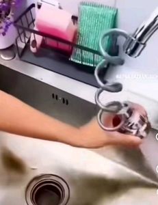 360° Flexible Faucet Extender &amp; Splash Filter