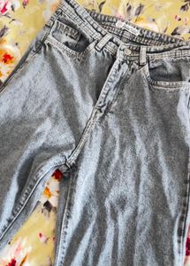 Vintage Wash Denim Jeans