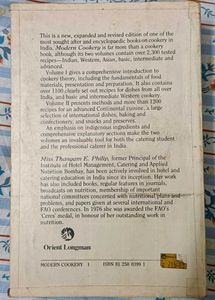Modern Cookery by Thangam Philip-4th Edition-1995