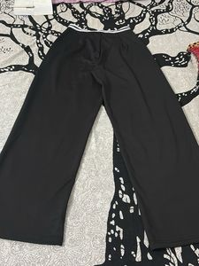 Comfortable Black Wide Leg Pants