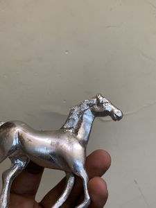 Silver Horse Showpiece(aluminium)