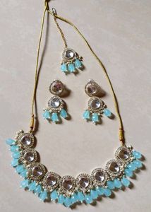 Blue Stone Jewellery Set