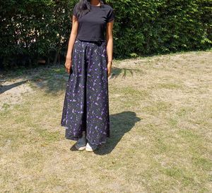 Floral Long Skirt