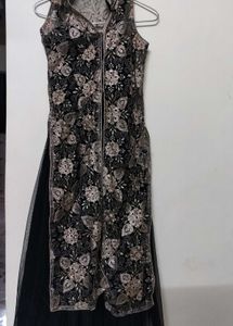 Party Wear Gown With Jacket