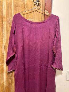 Elegant Silk Kurta Set with Dupatta