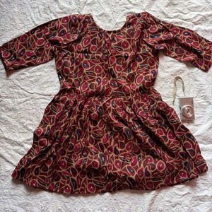 Maroon Printed Festive Kurta | Diwali | Ethnic 🪔