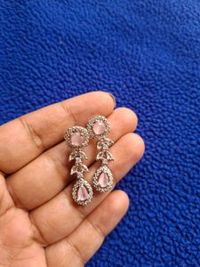 Stunning Pink Stone Jewellery Set