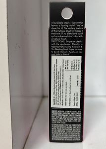e.l.f. Sheer For It Blush Tint- shade left on red