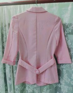Chic Pink Blazer