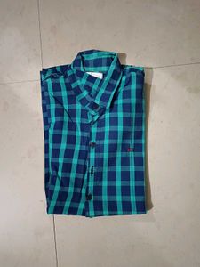 Combo of Checked Button-Down Shirt