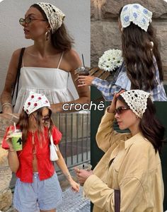 Pintresty Crochet Bandana