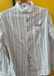 Men's Striped Casual Shirt