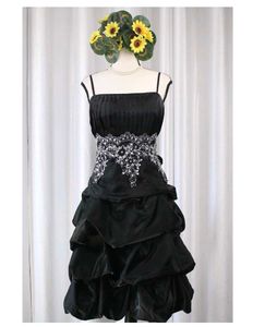 Black Layered Party Dress ❤️‍🔥