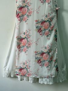 Floral Print Sleeveless Dress