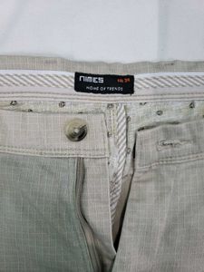 Nimes Beige Casual Pants