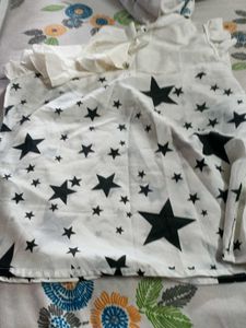 Cute Star Print Top