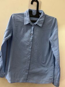 Light Blue Button-Up Shirt