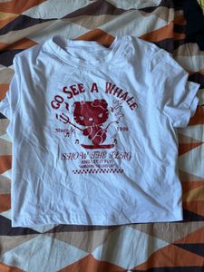 gym tee and crop top combo sale
