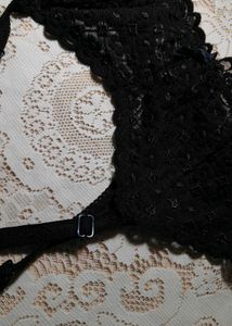 Black Lace Garter Belt
