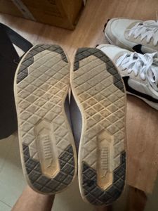 Puma Grey &amp; Pink Sneakers