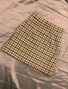 H&amp;M Button-Up Mini Skirt