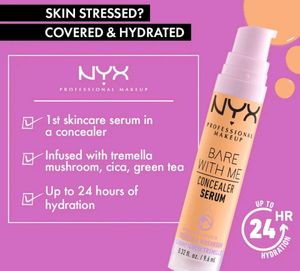 Nyx Bare With Me Serum Concealer- Medium 07