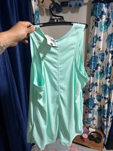 Aqua Green Tank Top