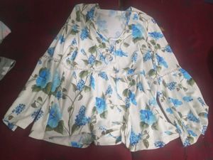 flower cape top
