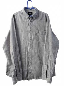 Classic Striped Button-Down Shirt