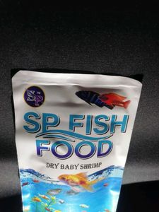 SP Dry Shrimp Fish Food Seal Pack