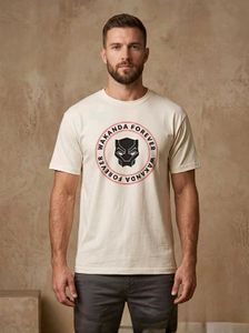 Men's Black Panther Graphic T-Shirt