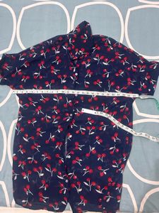 Cherry Print Top😍