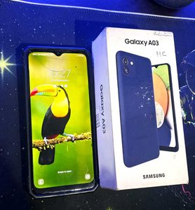 Samsung Galaxy A03 with Bill Box