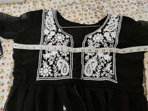 Embroidery work kurti