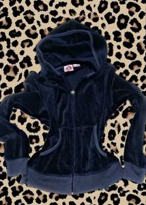 Juicy Couture Velour Zip-Up Hoodie