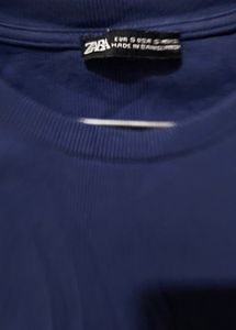 Zara Navy Blue  Crop Top(negotiable )