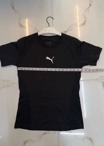 women's orginal Puma Black Logo T-Shirt