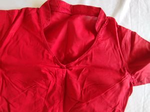 Black And Red Saree (Women's)