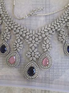 New bridal Exquisite Diamond  Necklace
