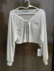 Tied top / shrug