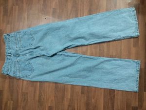 Ripped Wide Leg Jeans