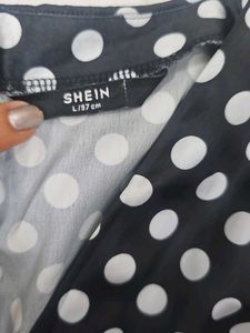 Chic Polka Dot Midi Dress