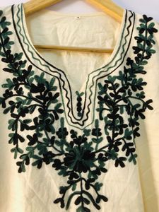 Embroidered Short Kurta