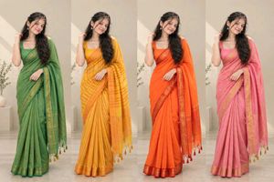 doriya saree - Pack of 11
